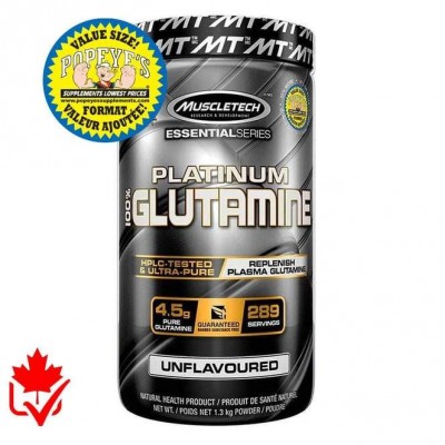 MuscleTech Platinum 100% Glutamine 